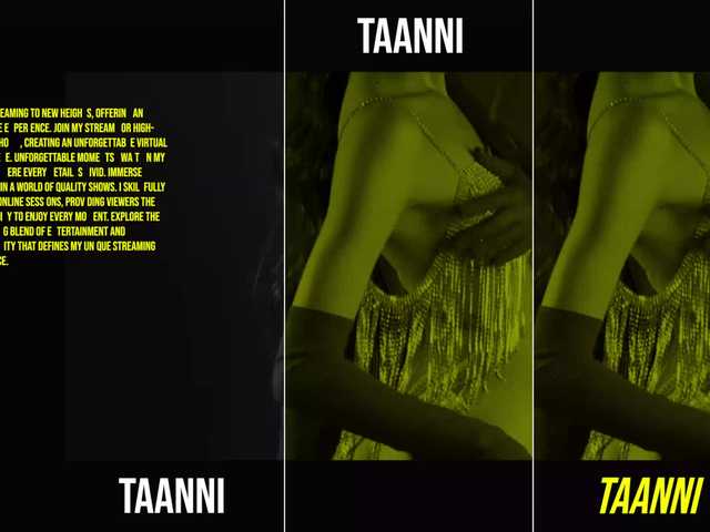 Екранни снимки на излъчване Taanni